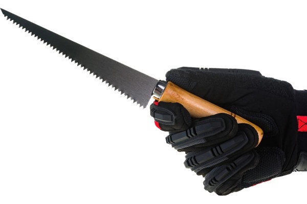 Ручная узкая ножовка для гипсокартона 175 мм КУРС 15375