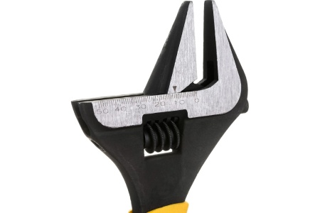 Разводной ключ Эталон FIT CrV, узкие губки, шкала, экстра увеличенный захват, 70197