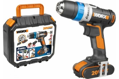 Аккумуляторная дрель-шуруповерт WORX AiDrill WX178