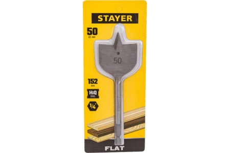 Сверло по дереву перовое STAYER Flat 50x152 мм 2950-50_z01