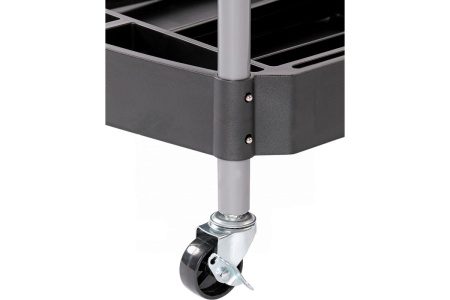 Инструментальная тележка с 3 пластиковыми полками и перфорацией NORDBERG T13 01-00000527