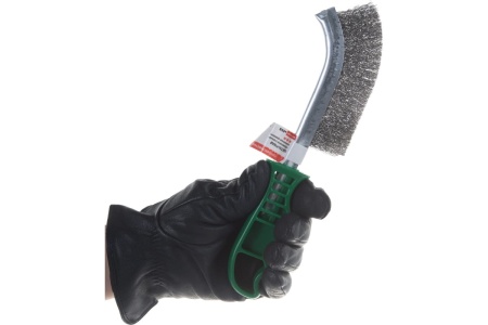 Гофрированная ручная щетка Профоснастка пластиковая ручка 655 Эксперт SS 0,3 20401005