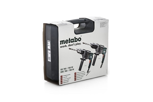 Ударная дрель Metabo SBE 760, патрон с зубчатым венцом 600841500