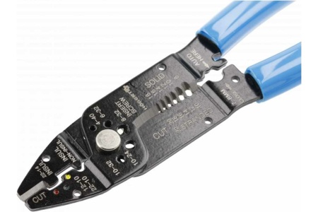 Клещи для снятия изоляции HOEGERT TECHNIK 215 мм HT1P220