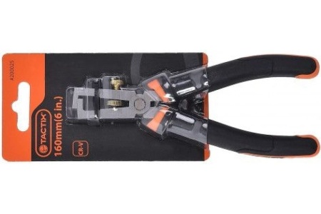 Плоскогубцы для зачистки проводов TACTIX ERGO 160 мм 200025
