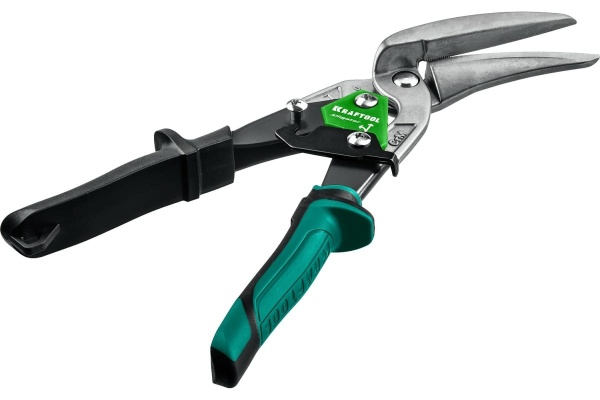 Ножницы по металлу KRAFTOOL Alligator, левые удлинённые, Cr-Mo, 280 мм 2328-LL