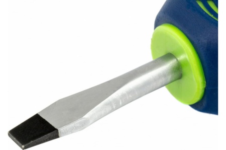 Отвертка, SL6 х 38 мм CrV, 2-х компонентная рукоятка СИБРТЕХ 11853