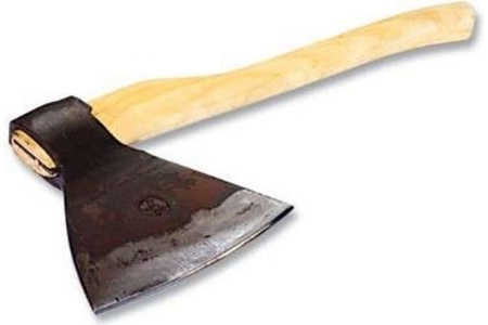 Топор в сборе Россия Мясоруб кованый, деревянное топорище 430 мм 21657