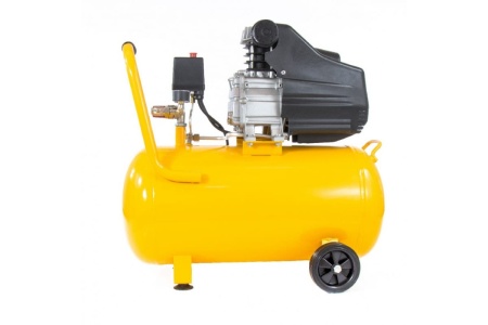 Пневматический компрессор 1,5 кВт, 206 л/мин, 50 л Denzel 58066
