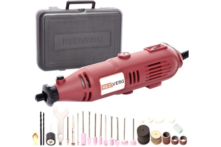 Многофункциональная прямошлифовальная машина REDVERG RD-MG150C в кейсе 6621693