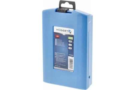 Набор сверл по металлу 19 предметов 1-10 мм HOEGERT TECHNIK HT6D900