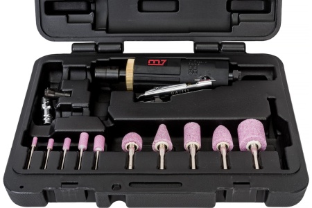 Пневматическая бормашина шарошка с набором принадлежностей MIGHTY SEVEN QA-0115A