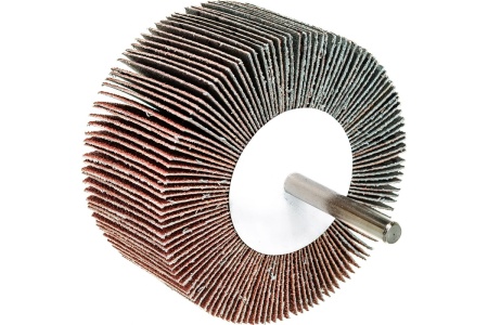 Круг веерный лепестковый (40х80 мм; Р80) Зубр 36604-080