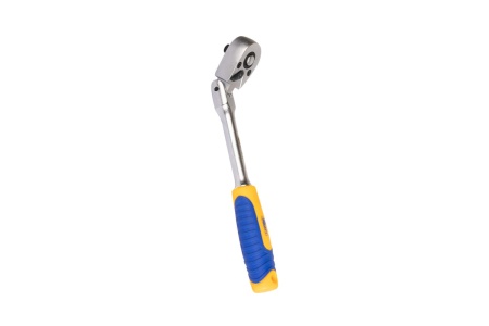 Трещоточная рукоятка KRAFT шарнирная, 1/4 Dr, 72 зуба KT 705033