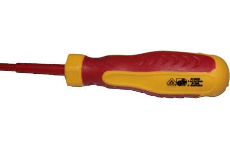 Диэлектрическая овтертка Промлайн 0,4x2,5x75мм, до 1000В, Cr-v, ПЛ022010125_z022