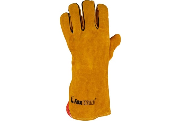 Термостойкие кожаные краги Foxweld Защитник КС-03 8499