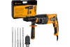 Сетевой перфоратор DEKO DKH1100W в кейсе, набор из 5 буров SDS+, дополнительный патрон 063-4159 Сетевой перфоратор DEKO DKH1100W в кейсе, набор из 5 буров SDS+, дополнительный патрон 063-4159