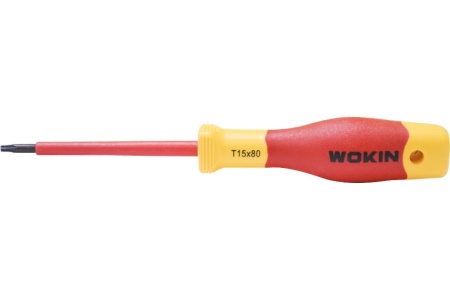 Диэлектрическая отвертка Wokin torx, t15x80 мм 1352874