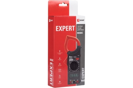 Цифровые токовые клещи EKF M266C Expert In-180702-pc266C