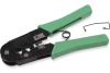 Обжимной инструмент Cabeus для RJ-45 (8р8с), RJ-11/12 (6р6с, 6р4с, 6р2с) HT-268