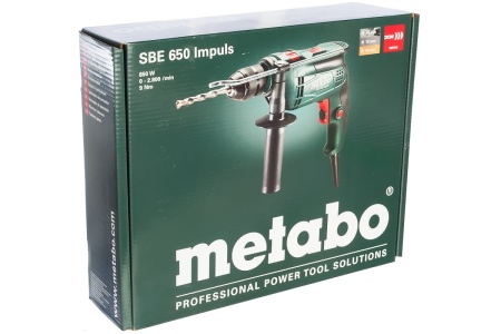 Ударная дрель Metabo SBE 650 Impuls 600672000