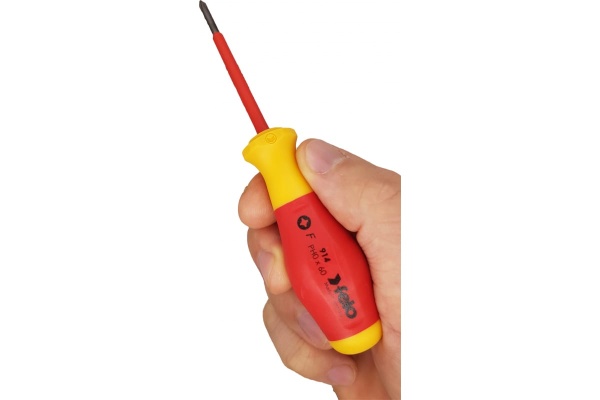 Диэлектрическая крестовая отвертка Felo PH0x60 91400190