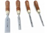 Набор из 4 плоских стамесок с ручкой NAREX WOOD LINE PLUS 8, 10, 16, 32 мм 863202
