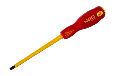 Шлицевая отвертка NEO Tools 5.5x125 мм 1000 В CrMo 04-054
