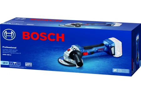 Аккумуляторная угловая шлифмашина Bosch GWS 180-LI соло 06019H9020