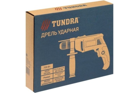Ударная дрель TUNDRA 5437456 Ударная дрель TUNDRA 5437456