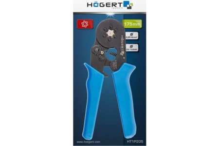 Пресс-клещи для тонкостенных кабельных муфт HOEGERT TECHNIK hex HT1P205