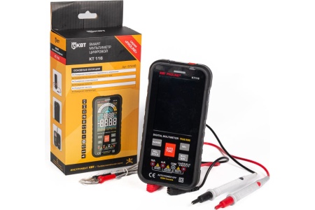 Цифровой мультиметр КВТ KT 116 PROLINE SMART 87248
