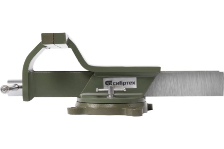 Тиски СИБРТЕХ слесарные, 200 мм, стальные, поворотные 18621