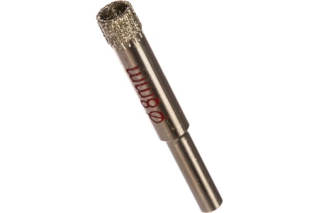 Коронка алмазная по стеклу и керамике (2 шт; 8 мм) ПРАКТИКА 777-239