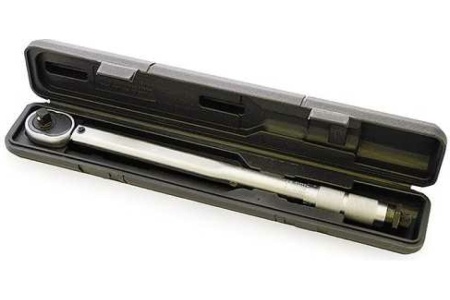 Динамометрический ключ БМ 1/2", 70-350 Нм, длина 630 мм, CrV, в пластиковом кейсе 971835