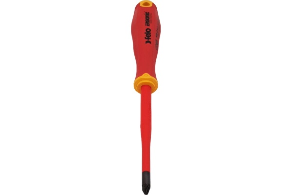 Диэлектрическая отвертка Felo PZ 2х100, E-Slim Ergonic 41529390