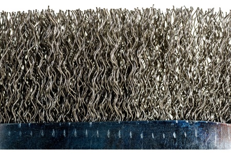 Щётка с пластиковой рукояткой, щетина из нержавеющей стали Дело техники 270251