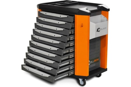 Инструментальная тележка серии premium Toollbox ТВР-10 RAL 2008