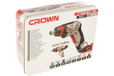 Аккумуляторный шуруповерт Crown CT22024 MC