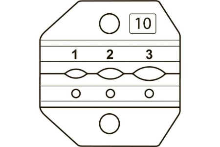 Пресс-клещи КВТ CTK-10 63028