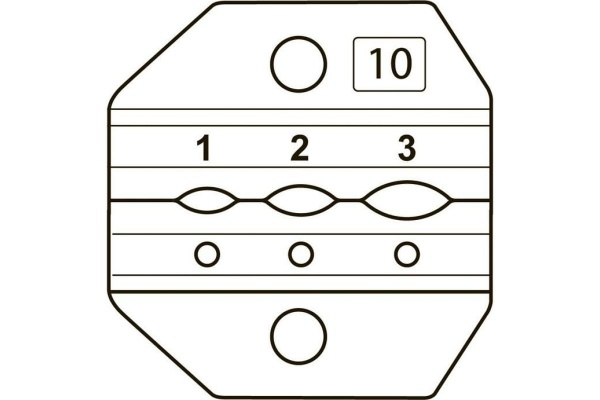 Пресс-клещи КВТ CTK-10 63028