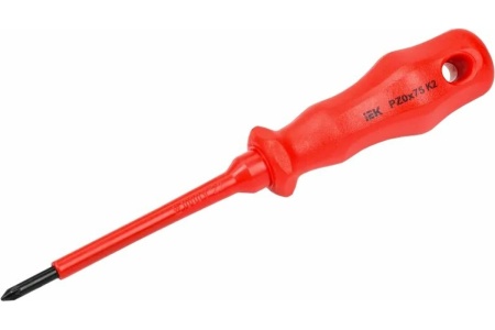 Диэлектрическая отвертка IEK ARMA2L 3 PZ0x75 K2 A2L3-SC30-K2-PZ-00-075
