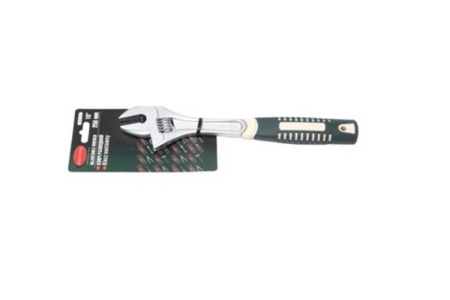 Разводной ключ с прорезиненной рукояткой ROCKFORCE RF-649300E