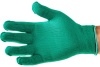 Перчатки Россия нейлон, 13 класс, цвет изумрудный, L 67823