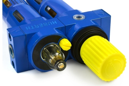 Фильтр-лубрикатор с регулятором давления и манометром (16 бар; 3150 л/мин; 1/2) HUBERTH RP208041