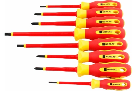 Набор отверток NORGAU NSB171VDE-008 8 предметов 067122008