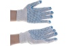 Перчатки Россия х/б, ПВХ-покрытие Точка, 7 класс 67774