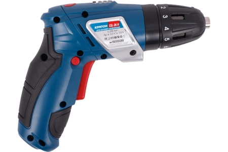 Аккумуляторный шуруповерт Кратон CSL-3K-H 3 11 01 049