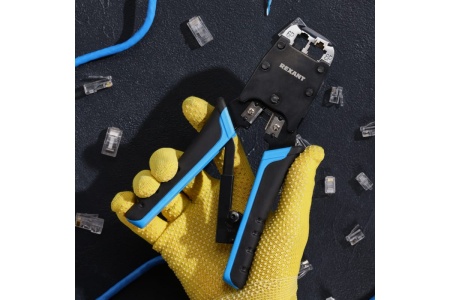 Кримпер для обжима REXANT HT-500R 8P8C, 6P4C 12-3434-1