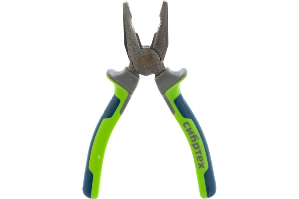 Комбинированные плоскогубцы 180 мм, фосфатирование, трехкомпонентные рукоятки СИБРТЕХ 17054